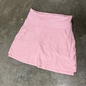 Peter Millar Womens Performance Double Layer Swing Skirt Skort Sz M Pink